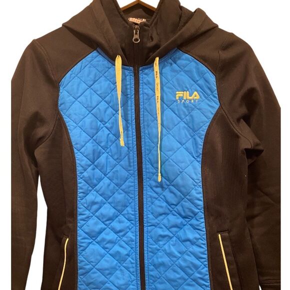 ILA Quilted Hooded Women's Sport Jacket sz S - Picture 3 of 7